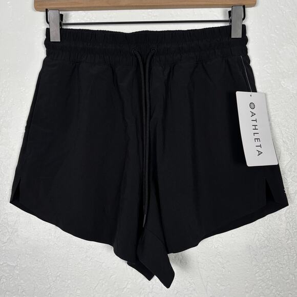 Athleta Crossroads Short in Black NWT Size XXS - Picture 2 of 6